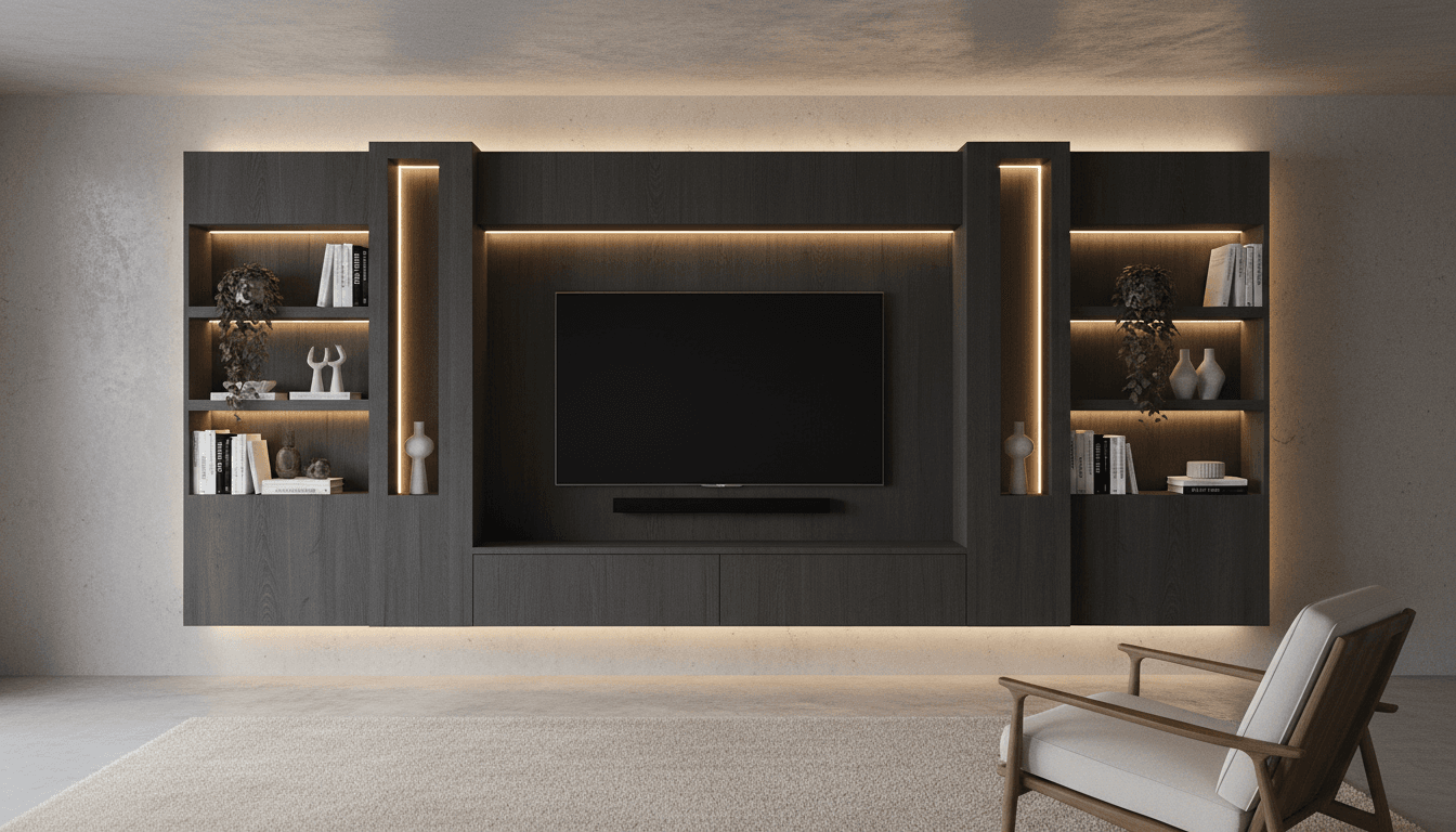 Custom Media Wall