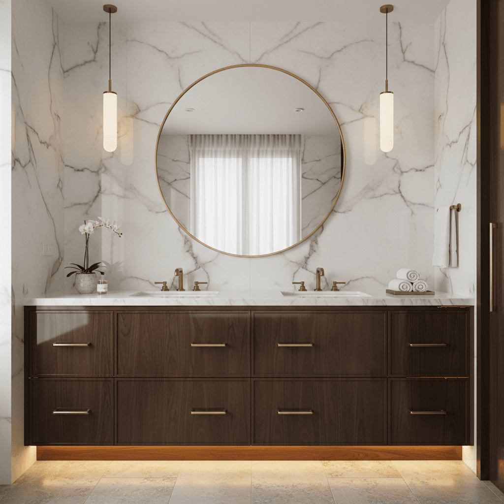 Custom Vanities and Storage